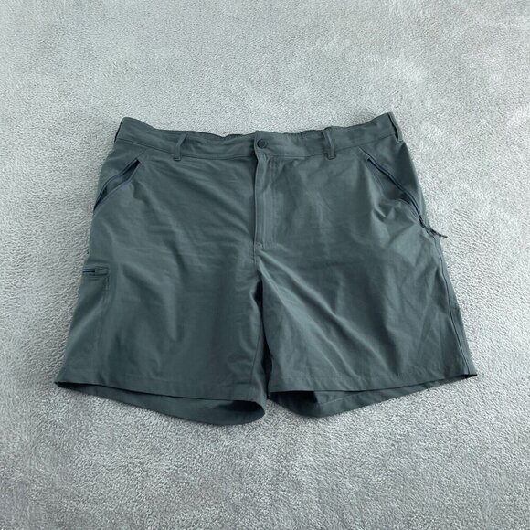 Columbia Mens Cargo Shorts 42/52 Gray Polyester & Elastane 5652 - Picture 1 of 10